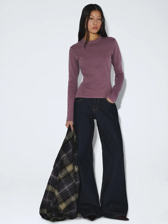 Dr Denim W's Stella Seam Rib Top