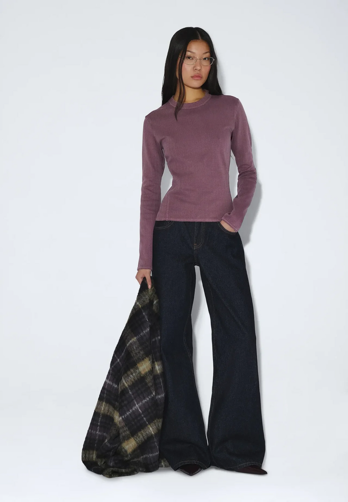 Dr Denim W's Stella Seam Rib Top
