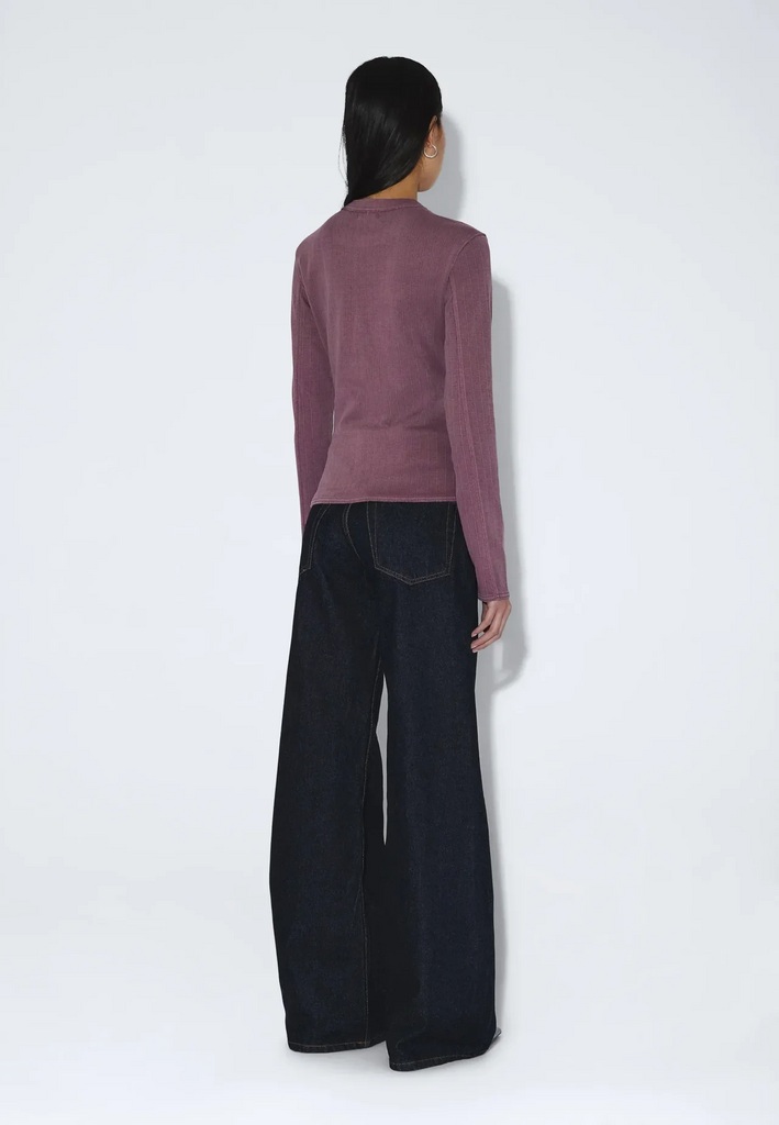 Dr Denim W's Stella Seam Rib Top