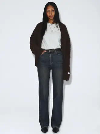 Dr Denim W's Moxy High Straight 32 Length