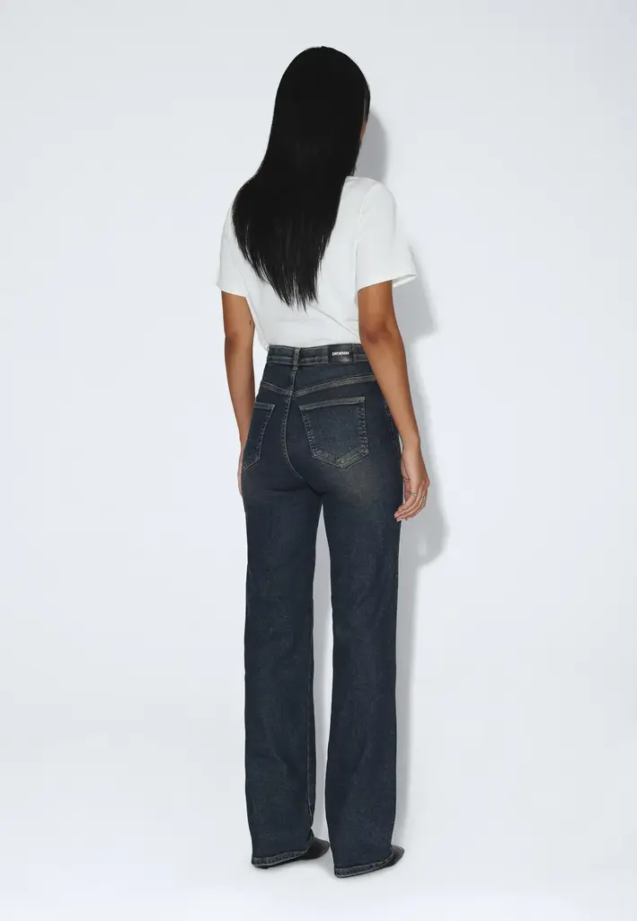 Dr Denim W's Moxy High Straight 32 Length