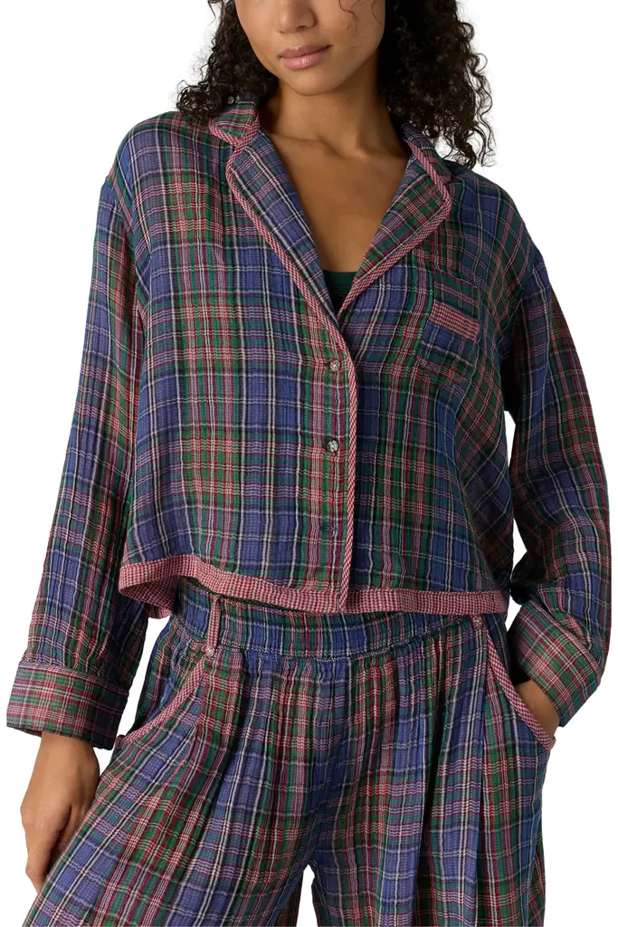 Free People One And Done PJ Shirt