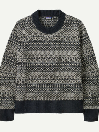 Patagonia W's Recycled Wool-Blend Creweck Sweater
