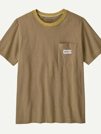 Patagonia M's MW Hut Tripper Label Pocket Tee