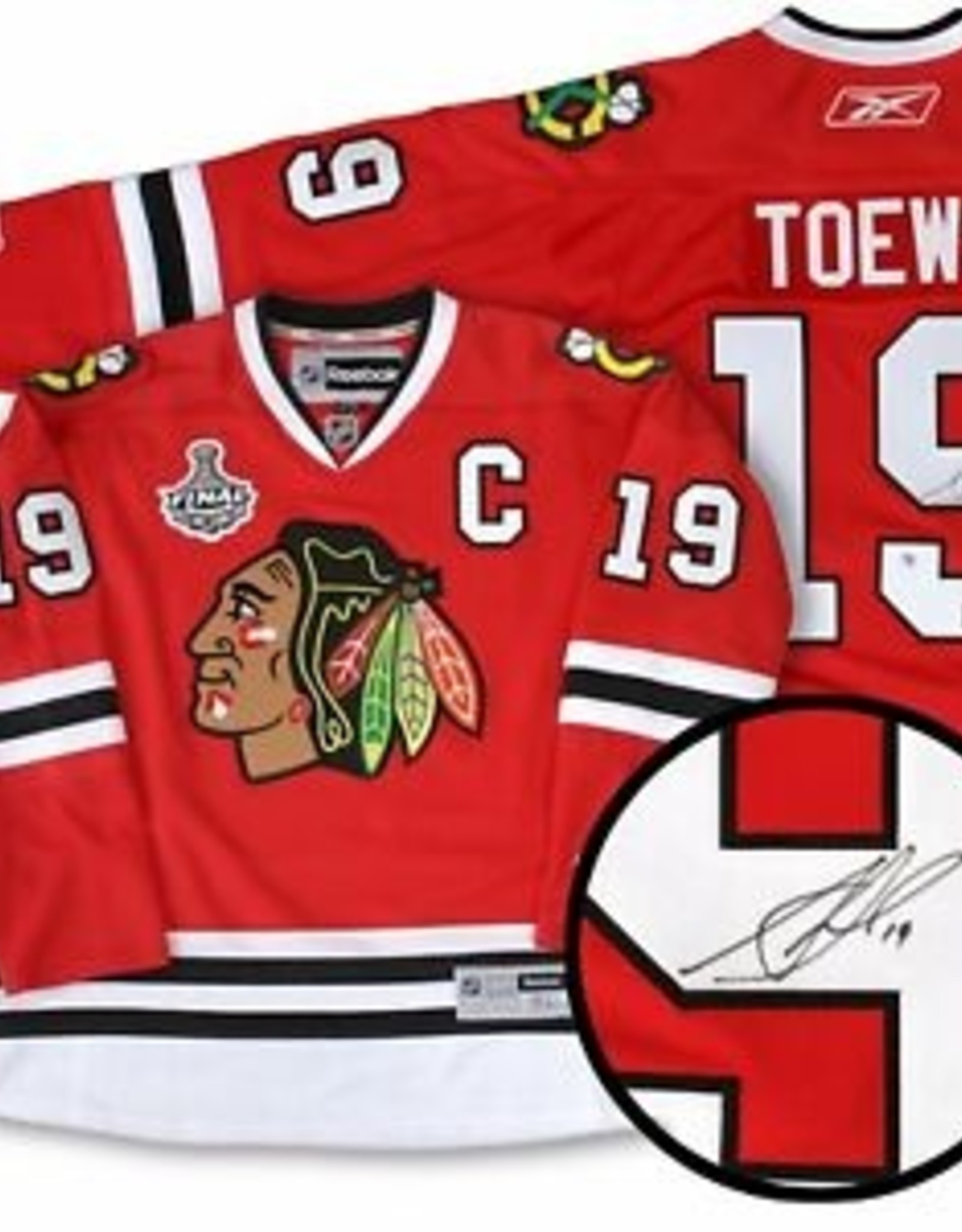 toews jersey signed