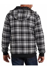 DICKIES Quilted Flannel Bomber Hooded Shirt Jacket TJ204