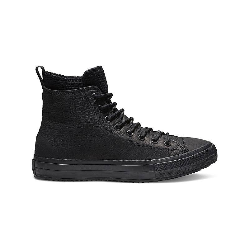 converse black all star utility draft boot hi trainers