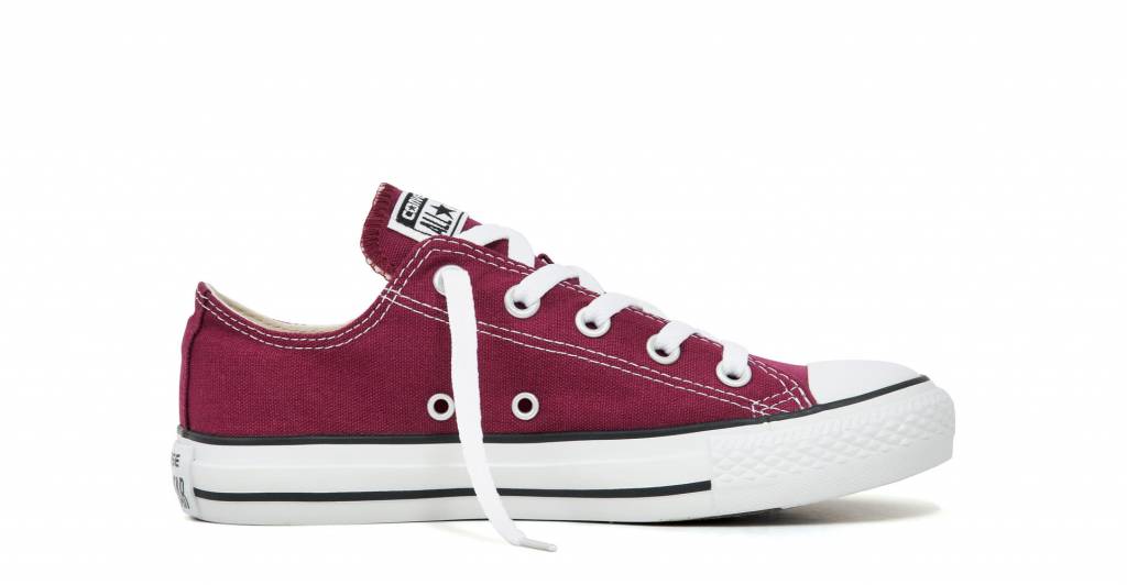Converse all star sales ox shoes maroon