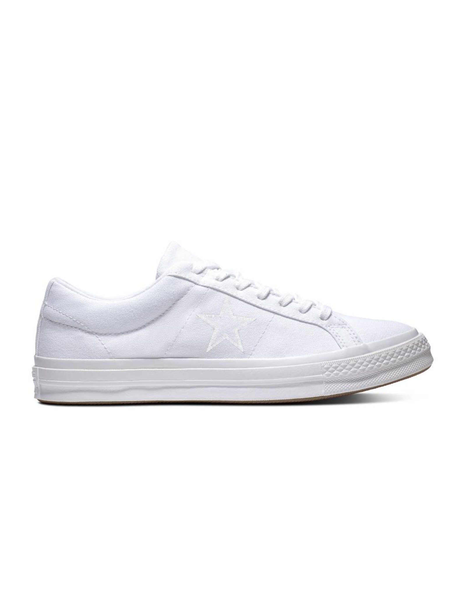 converse one star all white