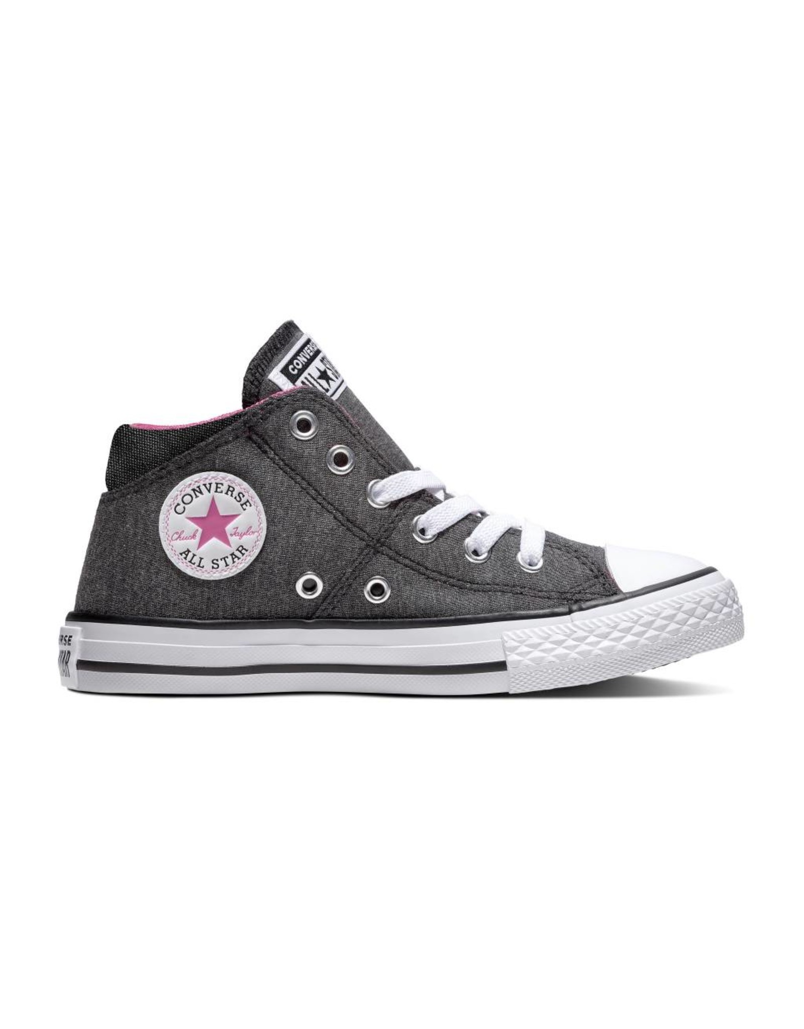 CHUCK TAYLOR ALL STAR MADISON MID BLACK/ACTIVE FUCHSIA CZMAF-663658C