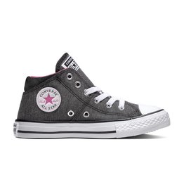 CHUCK TAYLOR ALL STAR MADISON MID BLACK/ACTIVE FUCHSIA CZMAF-663658C