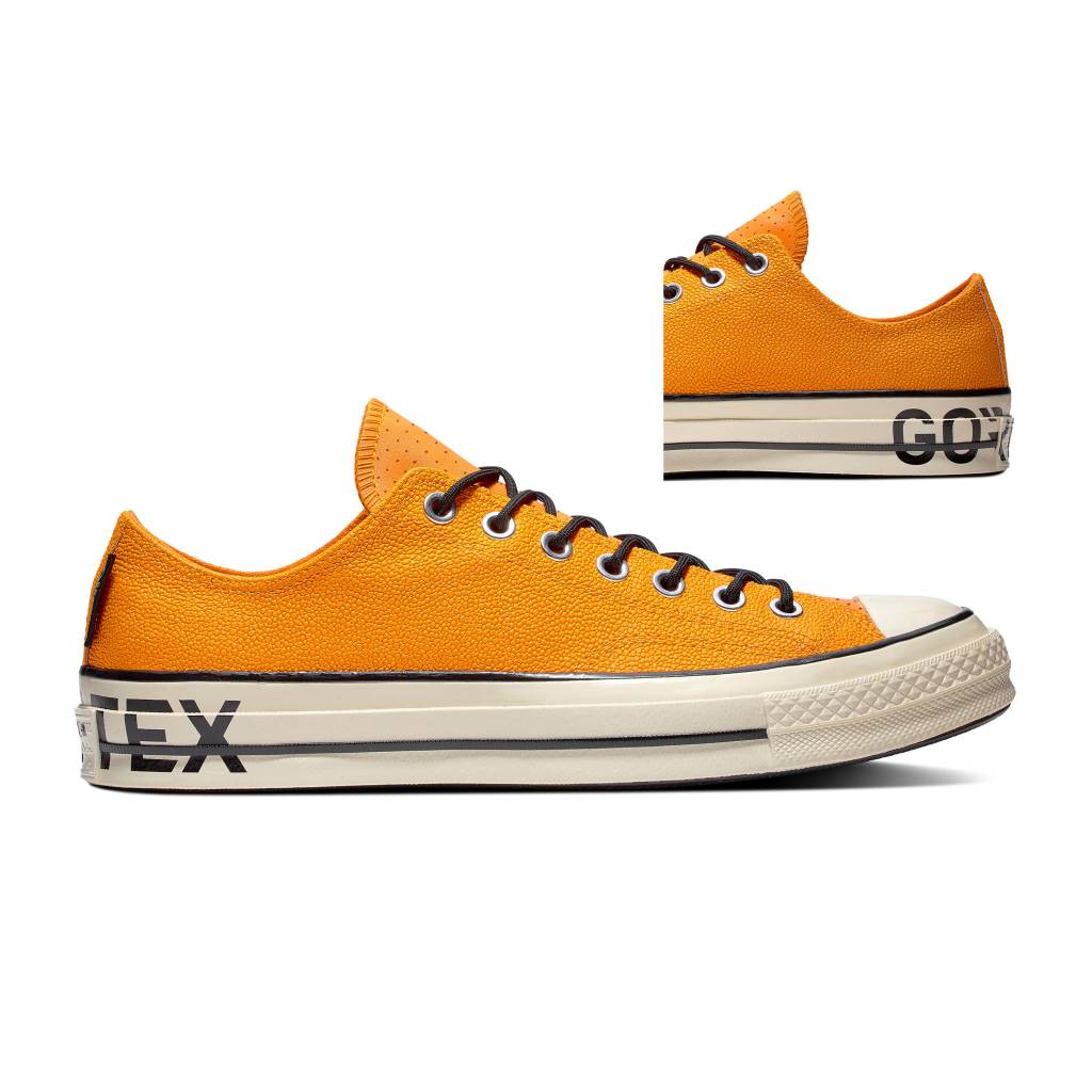 converse ox orange