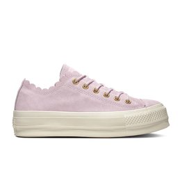 CHUCK TAYLOR ALL STAR LIFT OX SUEDE PINK FOAM/GOLD/EGRET C13PPF-563500C