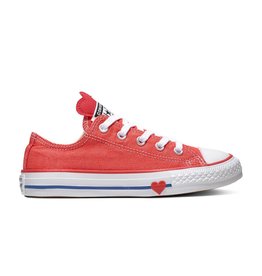 CONVERSE CHUCK TAYLOR ALL STAR OX SEDONA RED/ENAMEL RED/BLUE CZSER-363706C