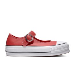 CHUCK TAYLOR ALL STAR MARY JANE OX ENAMEL LEATHER RED/BLACK/WHITE C13MJR-563502C