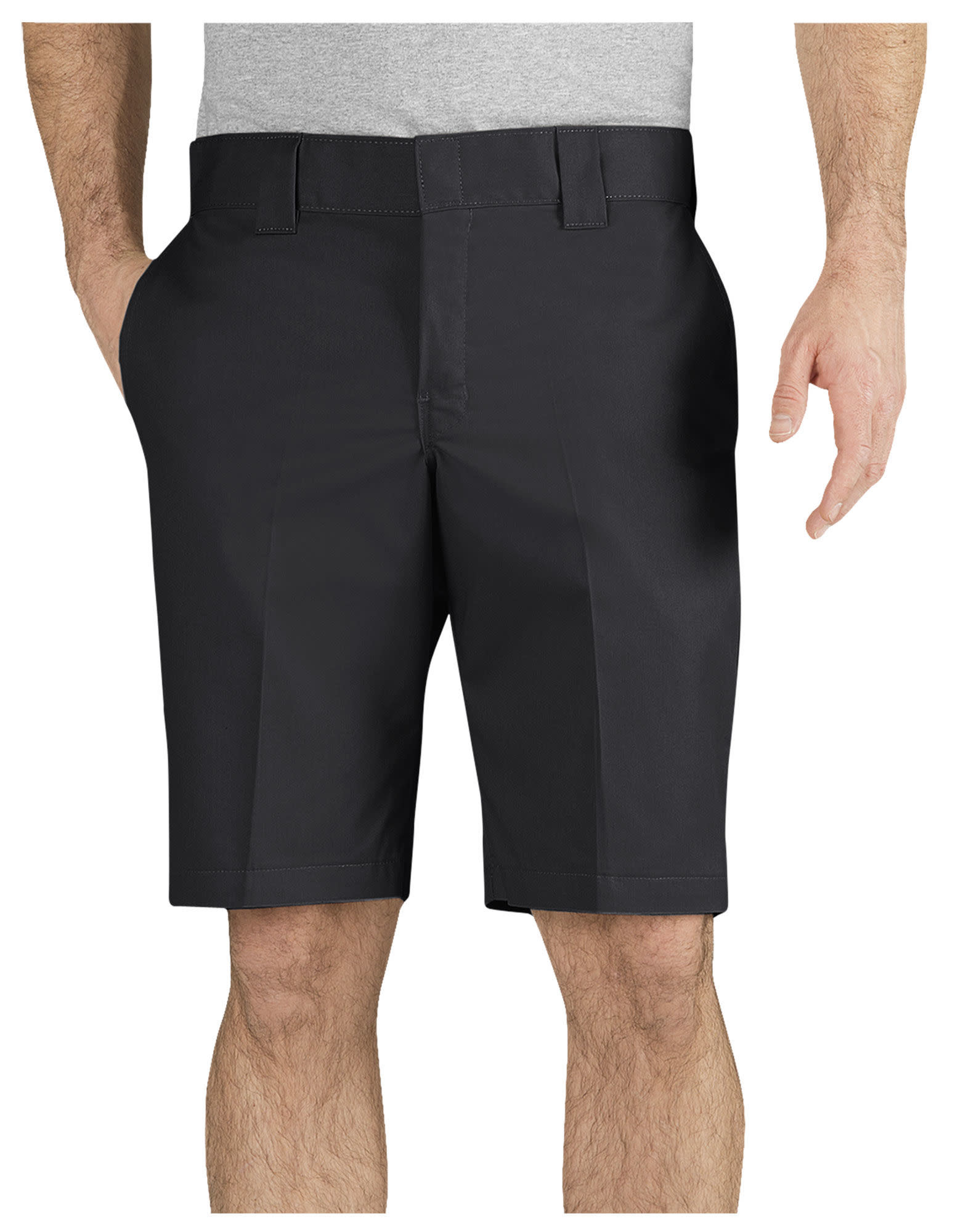 slim fit work shorts