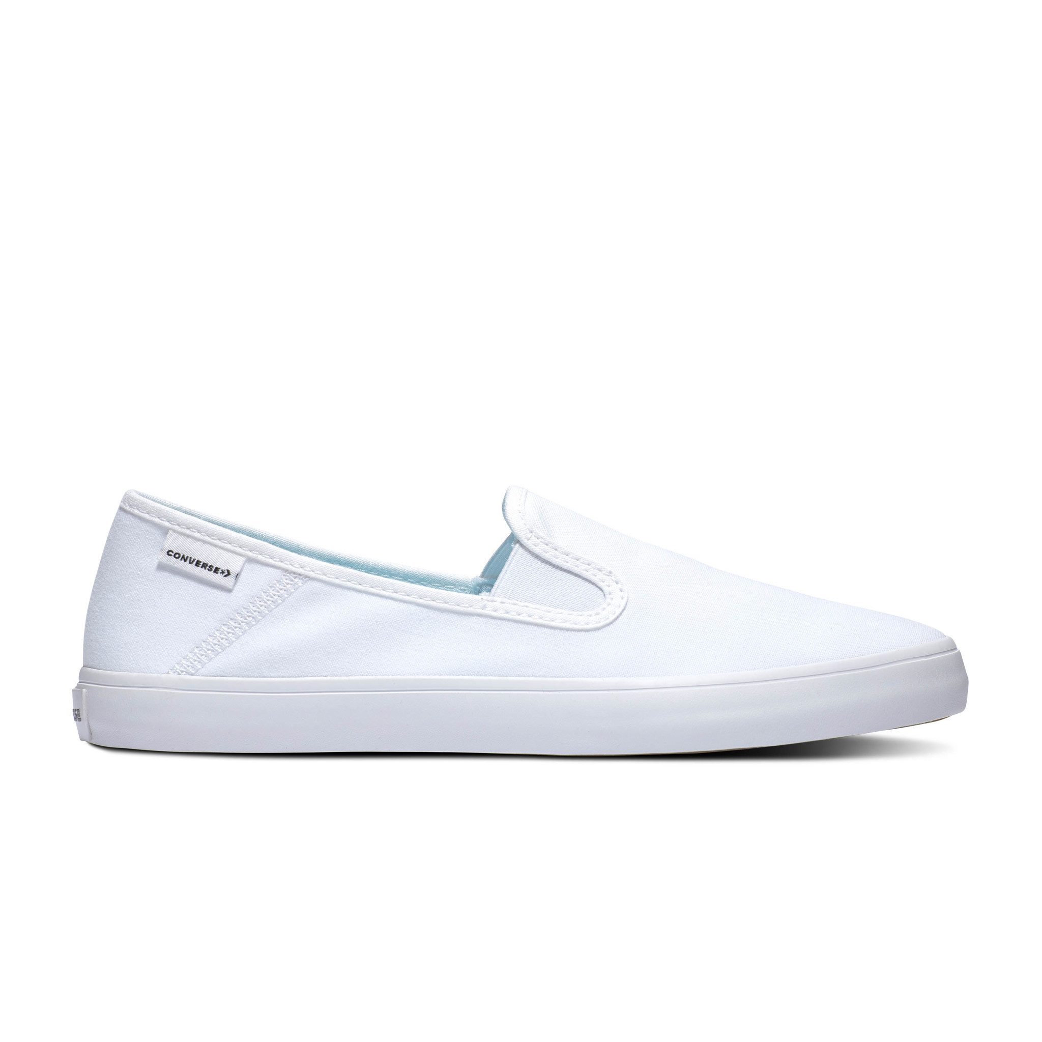 Converse street clearance slip white