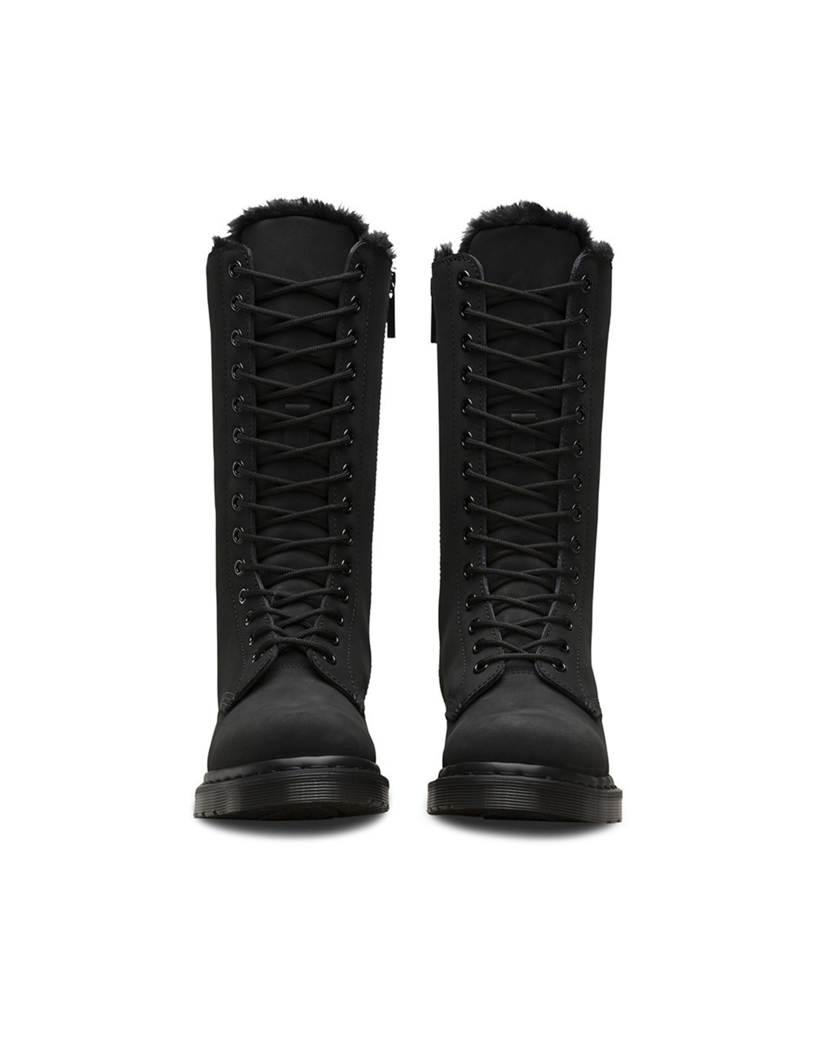 dr martens black cascade split