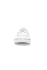 CHUCK TAYLOR BALLET SLIP WHITE BLACK LEATHER CC583OP-549617C