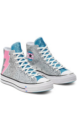 CHUCK 70 HI SILVER/EGRET/GNARLY BLUE PRIDE C970GA-165723C