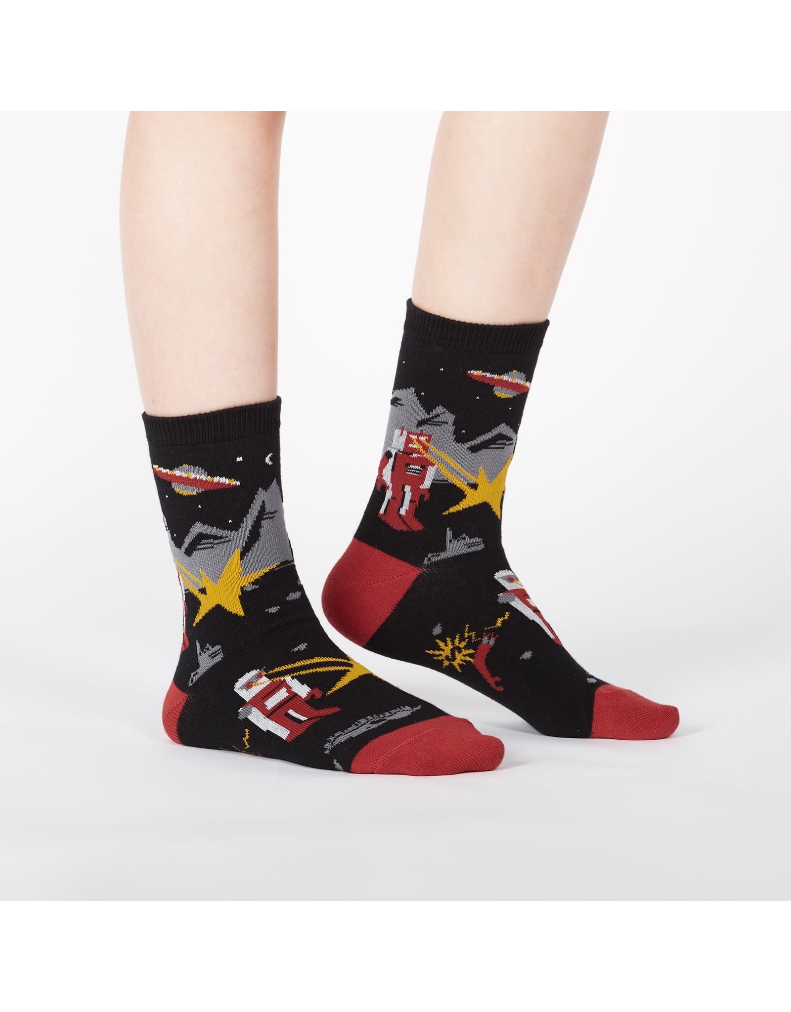 - Youth Zap! Zap! Crew Socks