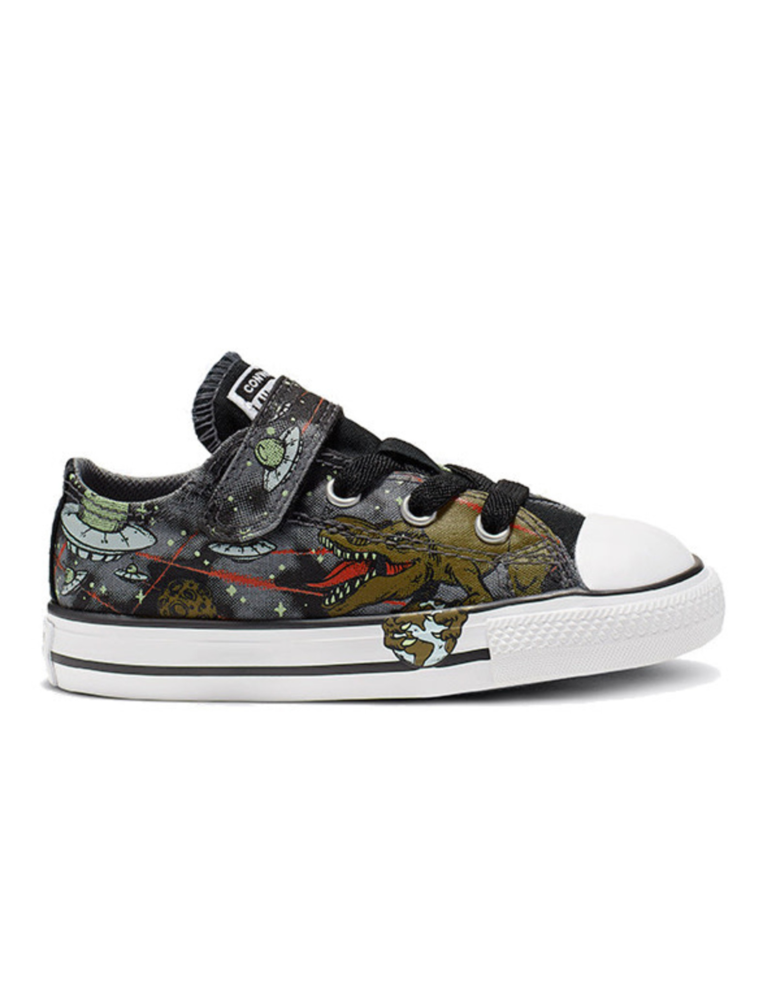 CHUCK TAYLOR ALL STAR 1V OX COOL GREY/OLIVE FLAK/BLACK CKUFX-765394C