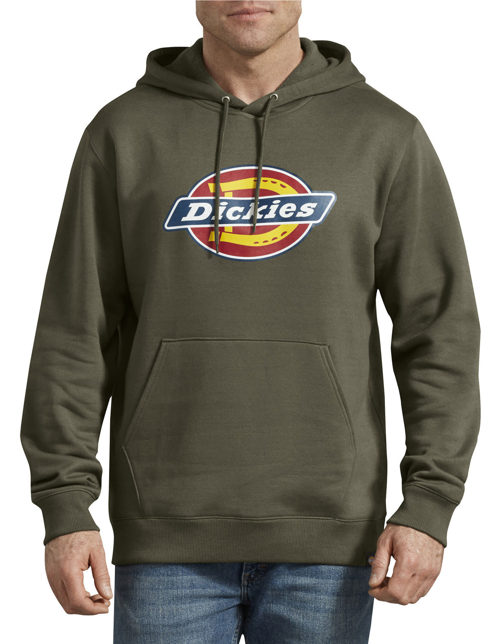 Relaxed Fit Logo Fleece Hoodie