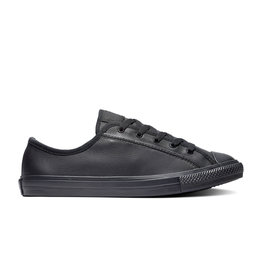 CHUCK TAYLOR ALL STAR DAINTY OX CUIR BLACK/BLACK/BLACK CC940MO-564986C