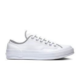 CHUCK 70 OX CUIR WHITE/BLACK/WHITE C970PSYW-565370C