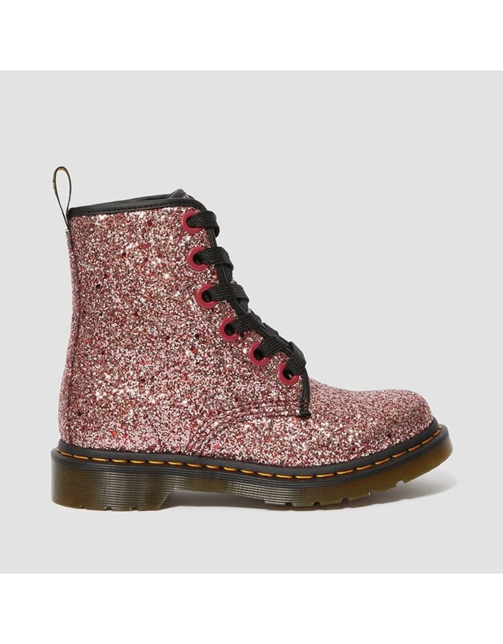 doc martens pink glitter