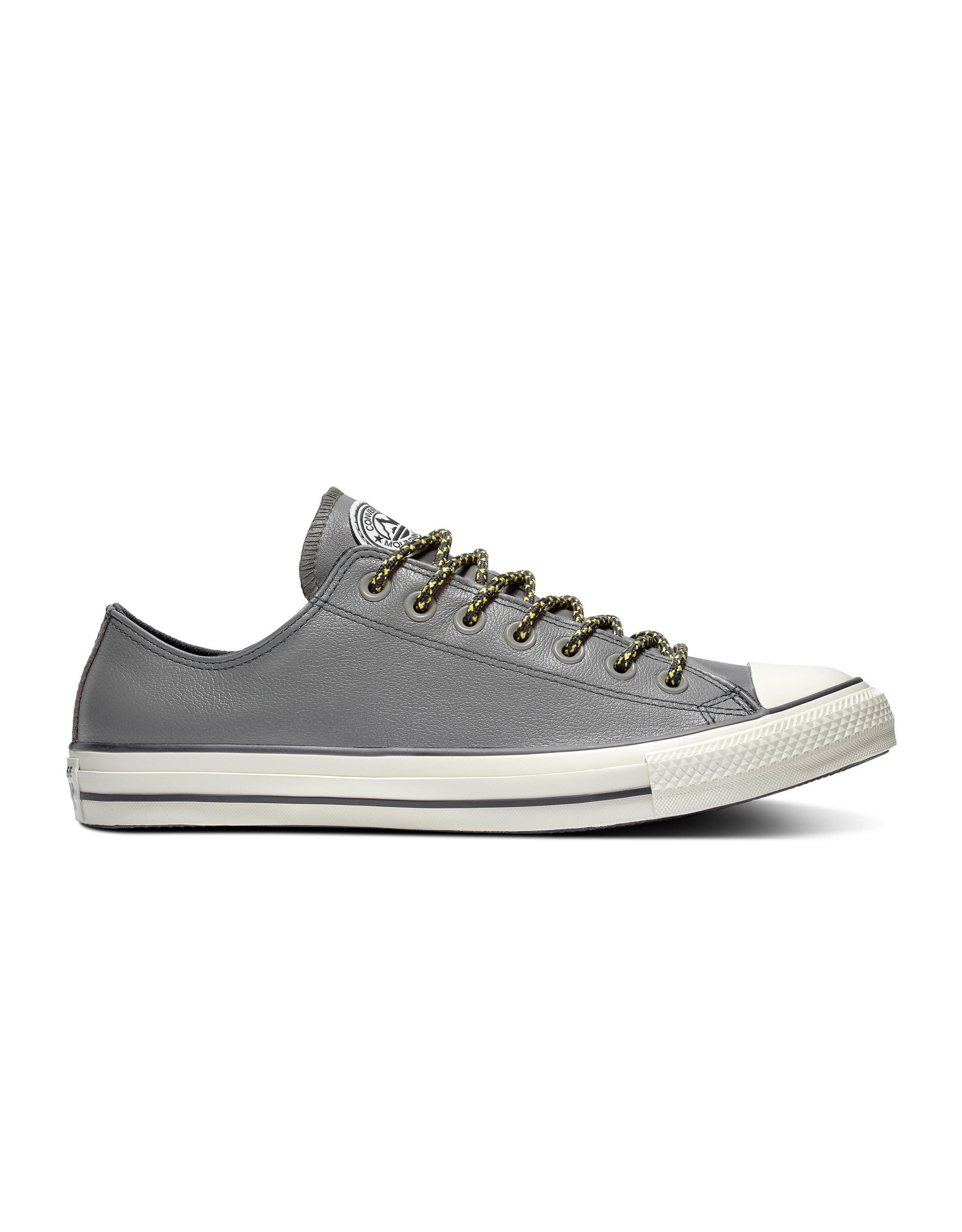 grey leather converse