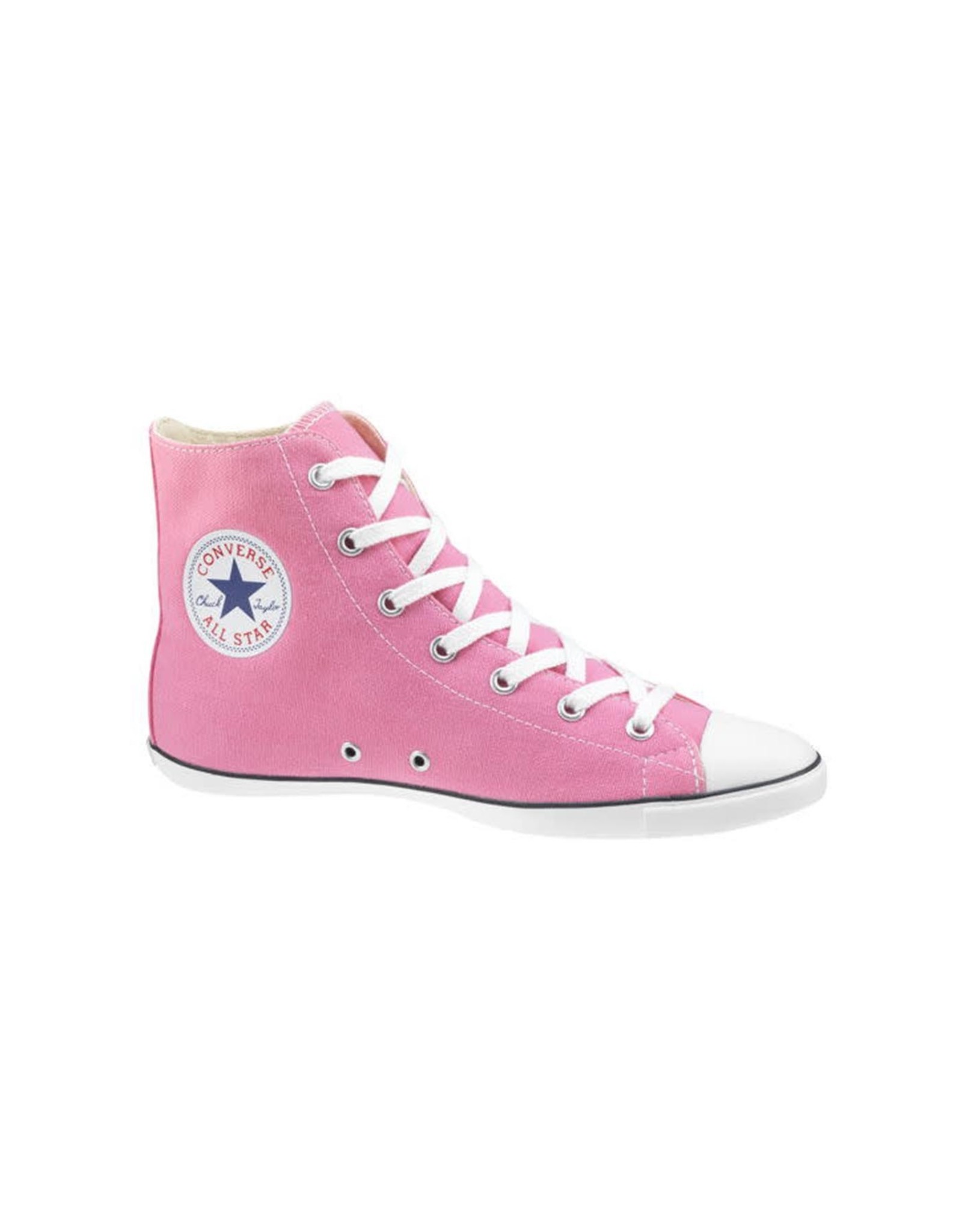 pink and white converse all star