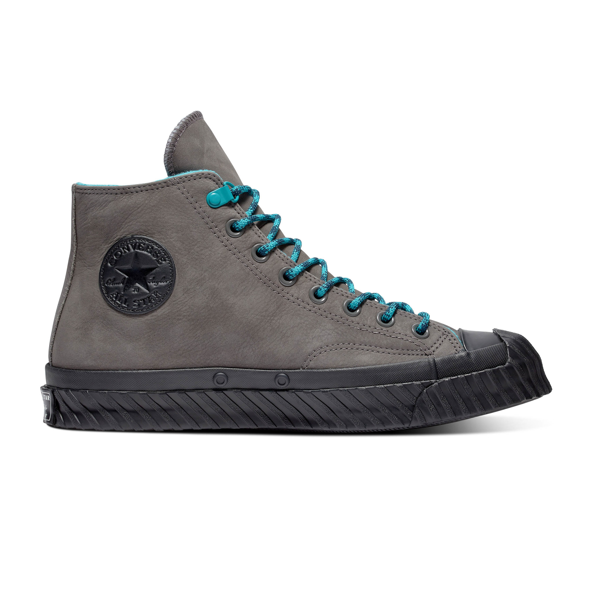 converse leather grey