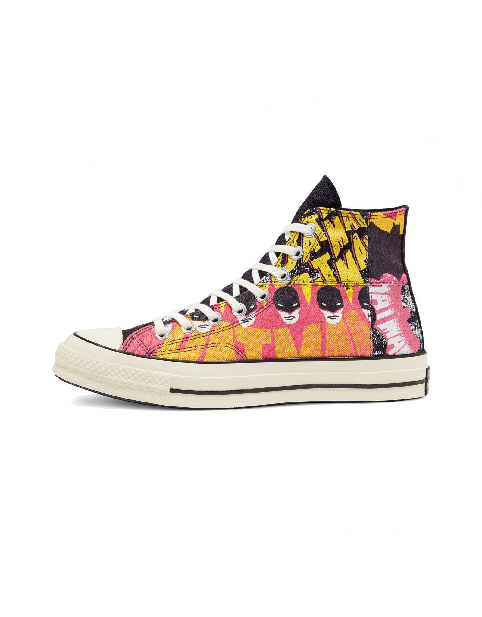 CHUCK 70 HI CANVAS BATMAN BLACK/HOT PINK/EGRET C970BATB-167317C