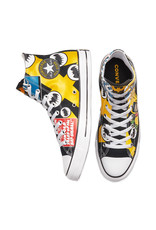 CHUCK TAYLOR ALL STAR HI CANVAS BATMAN BLACK/WHITE/LEMON CHROME C19BATB-167304C