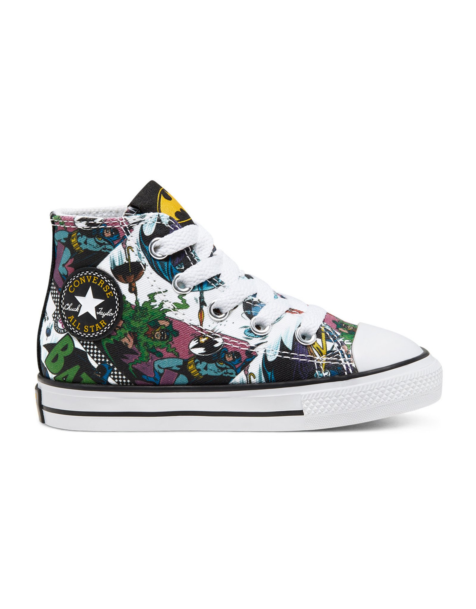 CHUCK TAYLOR ALL STAR HI BATMAN WHITE/BLACK/MULTI CKBATW-767306C