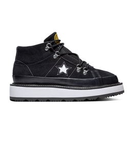 ONE STAR BOOT MID SUEDE BLACK/WHITE/BLACK C993B-566163C