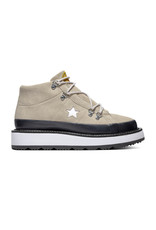 ONE STAR BOOT MID SUEDE PAPYRUS/BLACK/WHITE C993PA-566164C