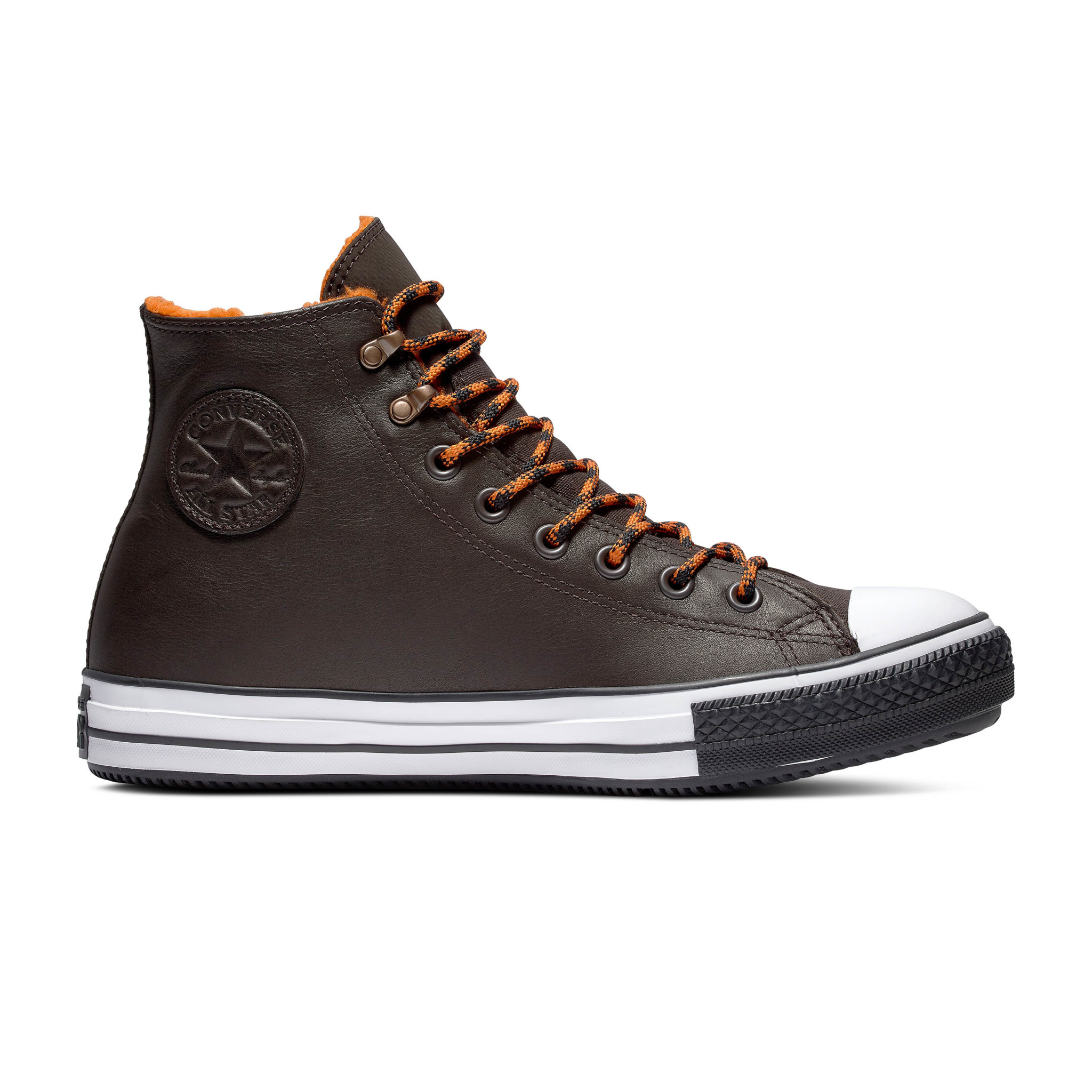all star converse leather brown