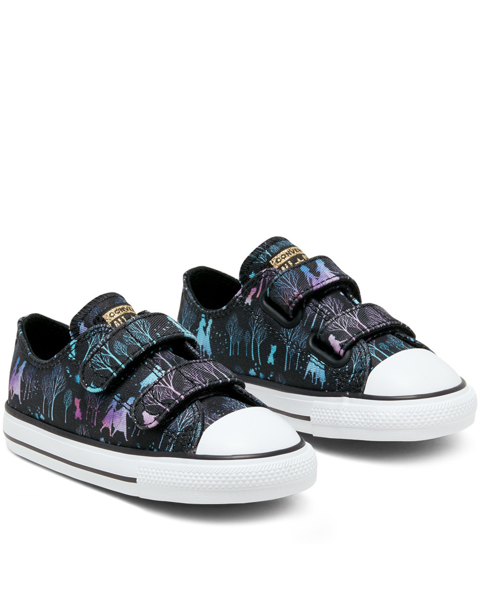 CHUCK TAYLOR ALL STAR 2V OX FROZEN 2 BLACK/MULTI/WHITE CKFZB-767352C