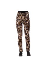 SOURPUSS - Essential 5 Pocket Pants Leopard