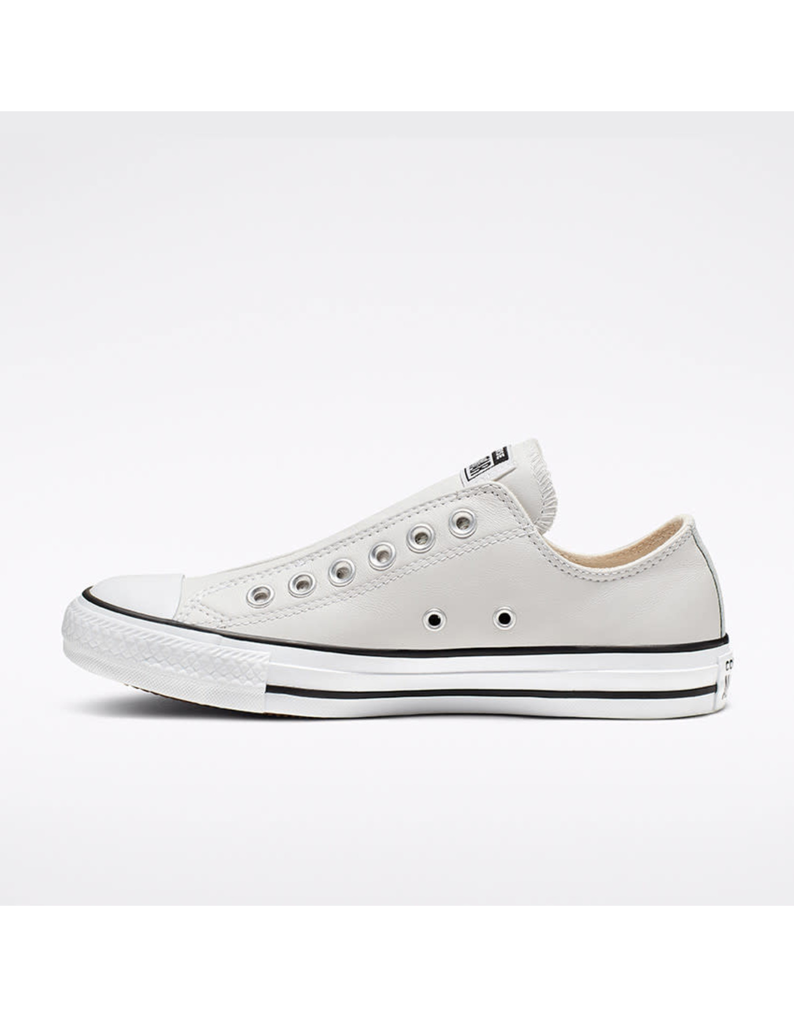 CHUCK TAYLOR ALL STAR SLIP LEATHER MOUSE/WHITE/BLACK CC13SM-164977C
