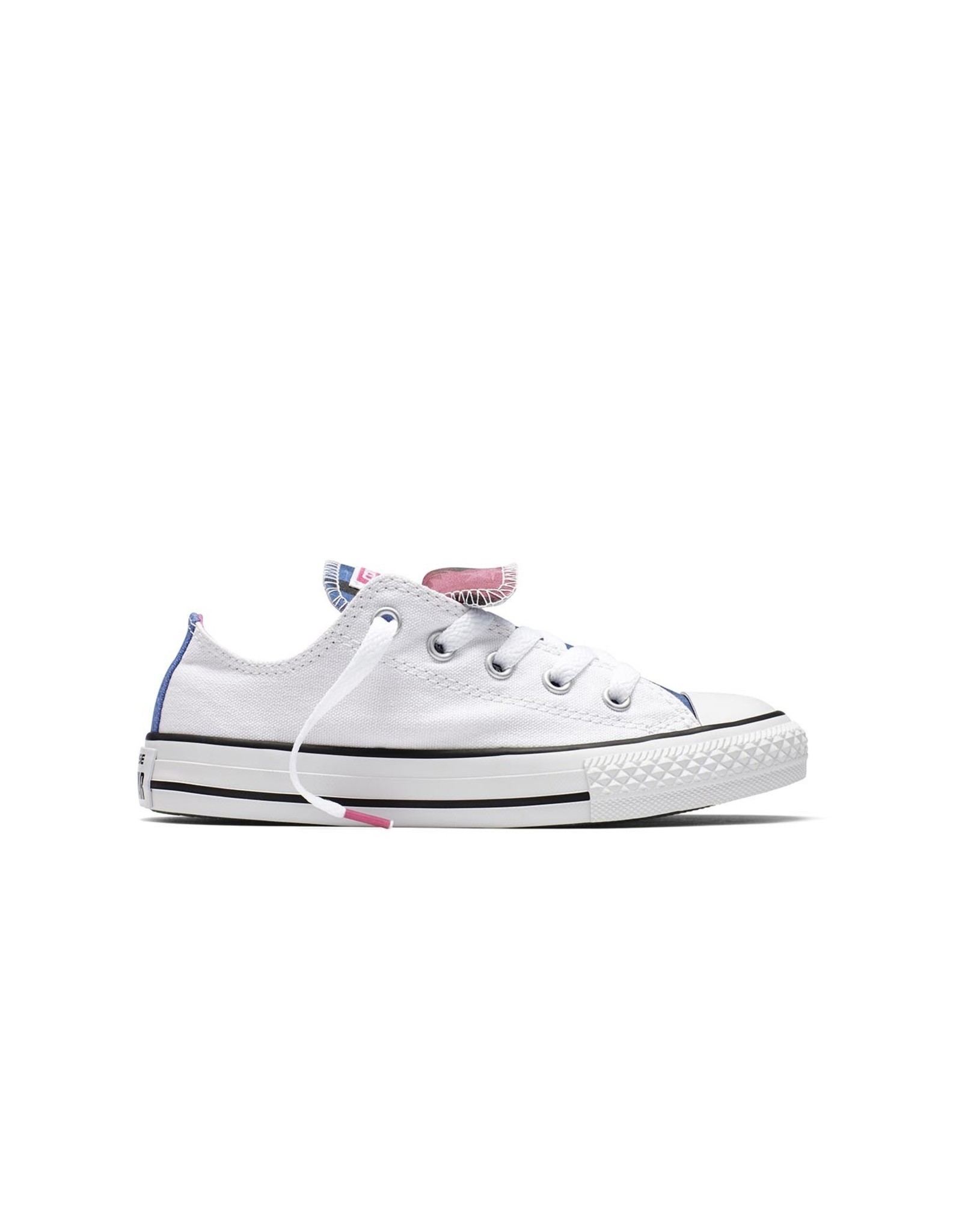 CHUCK TAYLOR DOUBLE TONGUE OX WHITE/PINK/WHITE CVDW-654339C
