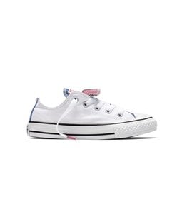 CHUCK TAYLOR DOUBLE TONGUE OX WHITE/PINK/WHITE CVDW-654339C
