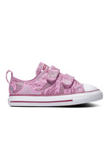 CHUCK TAYLOR ALL STAR  2V OX PEONY PINK/ROSE MAROON/WHITE CLSIR-767205C