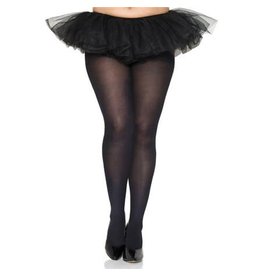 - Plus Size Black Opaque Tights
