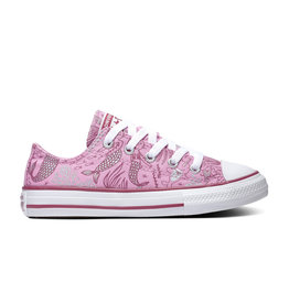 CHUCK TAYLOR ALL STAR  OX PEONY PINK/ROSE MAROON/WHITE CASIR-667204C