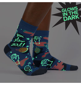 - Women's You Glow Girl Crew Socks