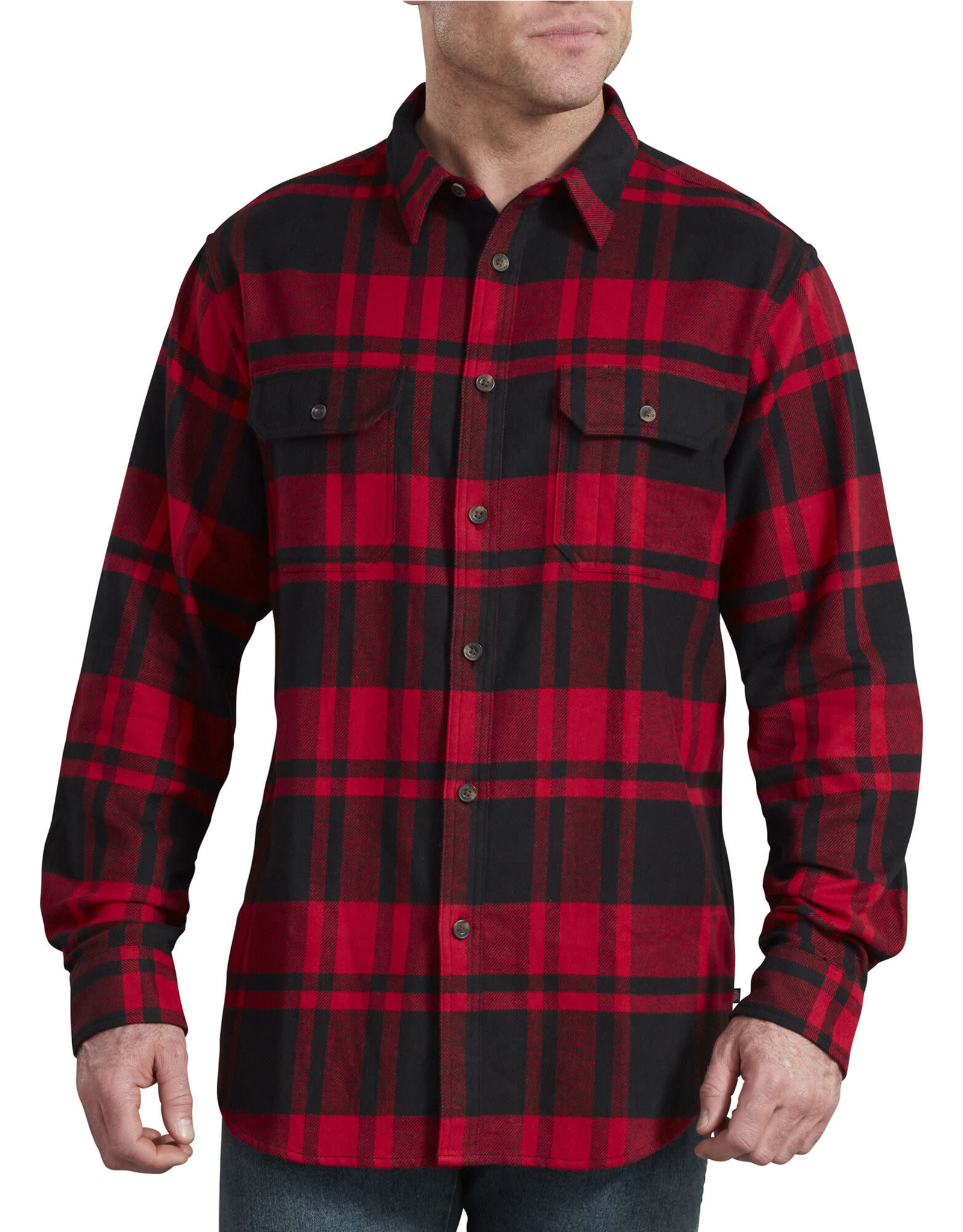 Dickies Heavyweight Long Sleeve Flannel Shirt WL652
