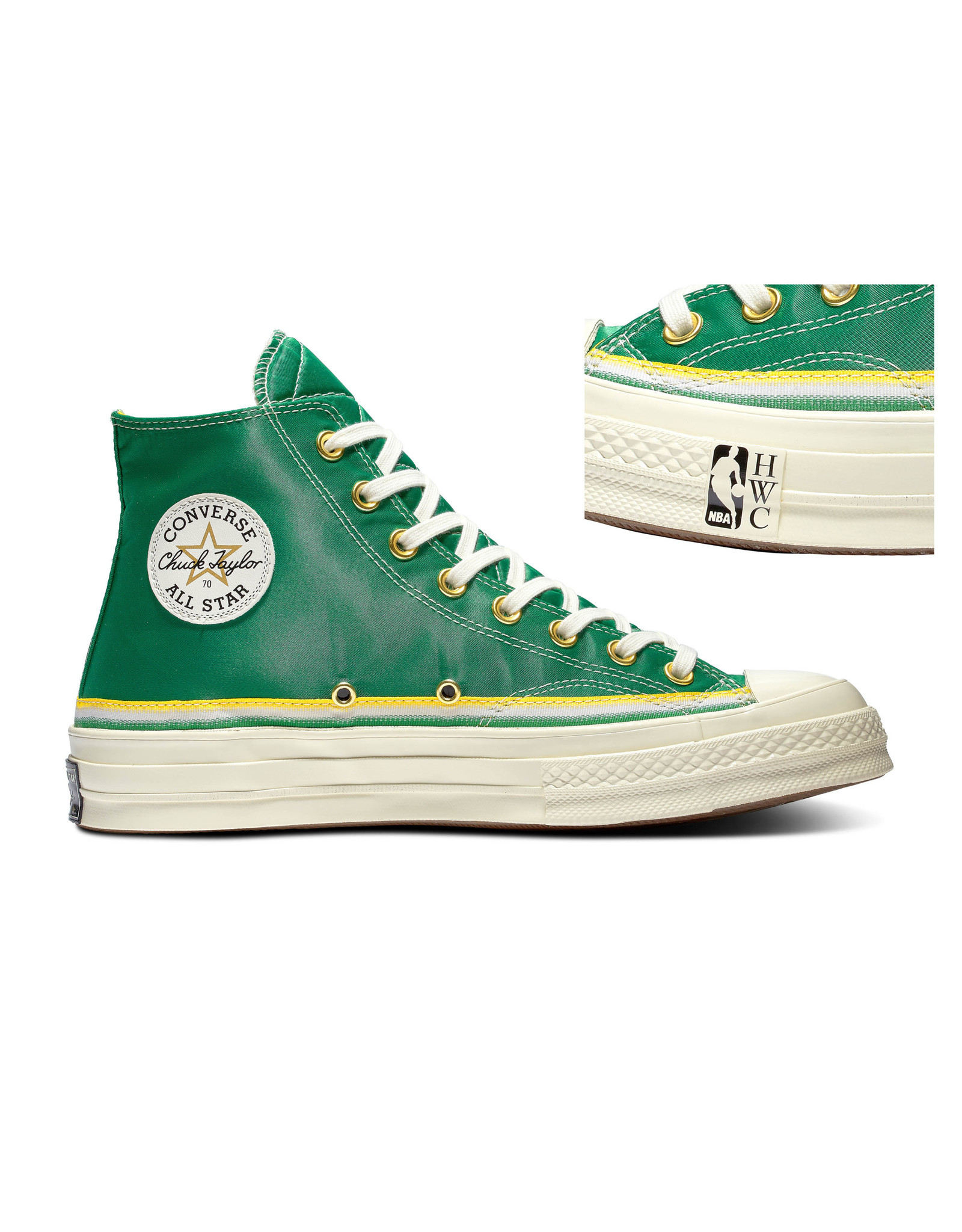 converse chuck 70 hi green